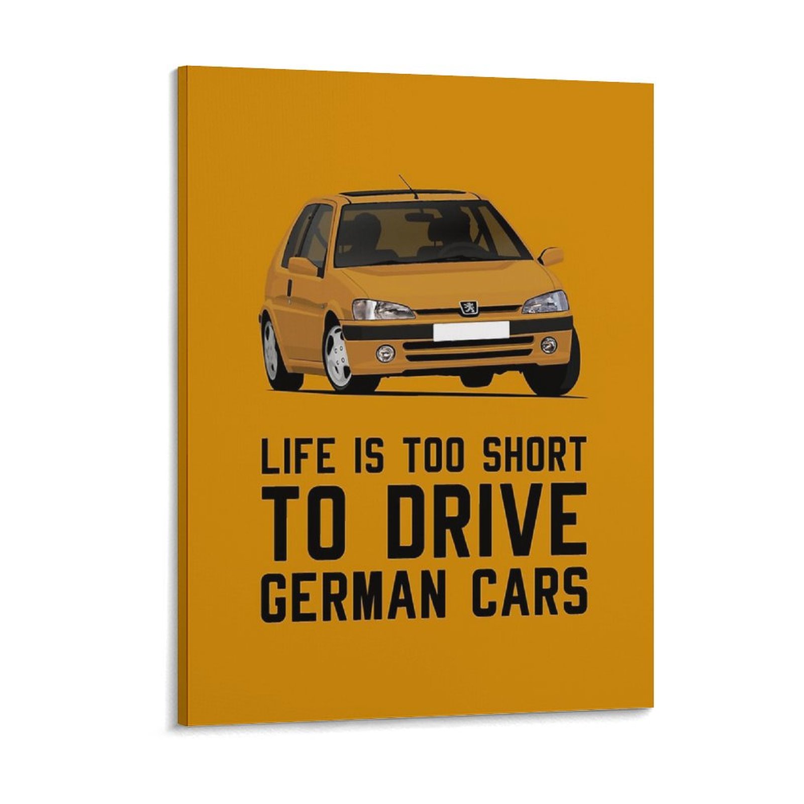 Car Mirror - Мопс 106 Life Is Too Short