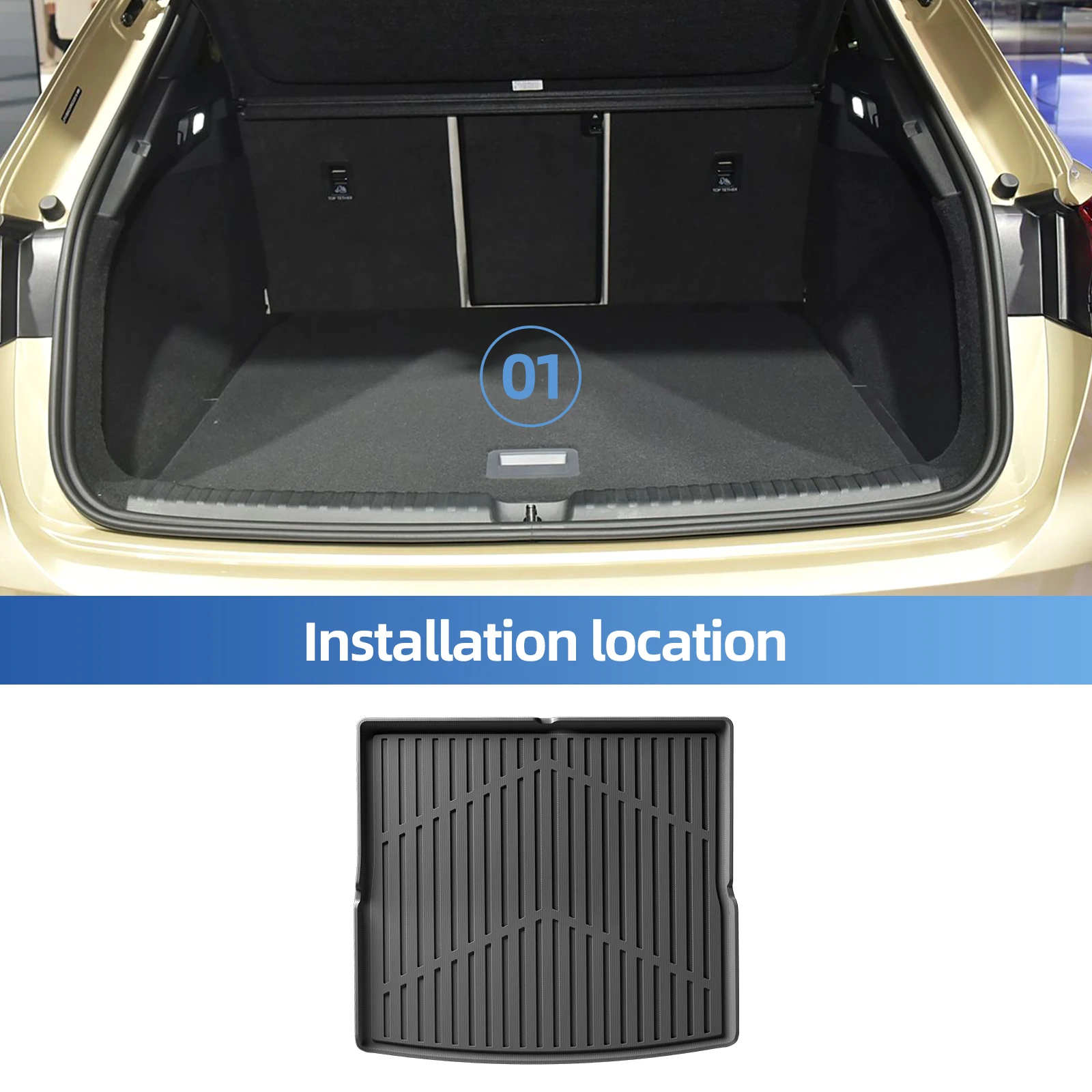 Car Floor Mat - Коврики Smabee для Audi Q4 E-tron