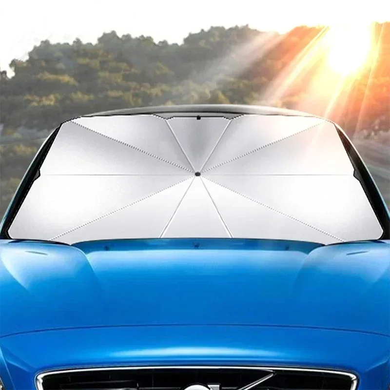 Windshield Sun Shade - Портативный солнцезащитный экран для автомобиля, устанавливаемый