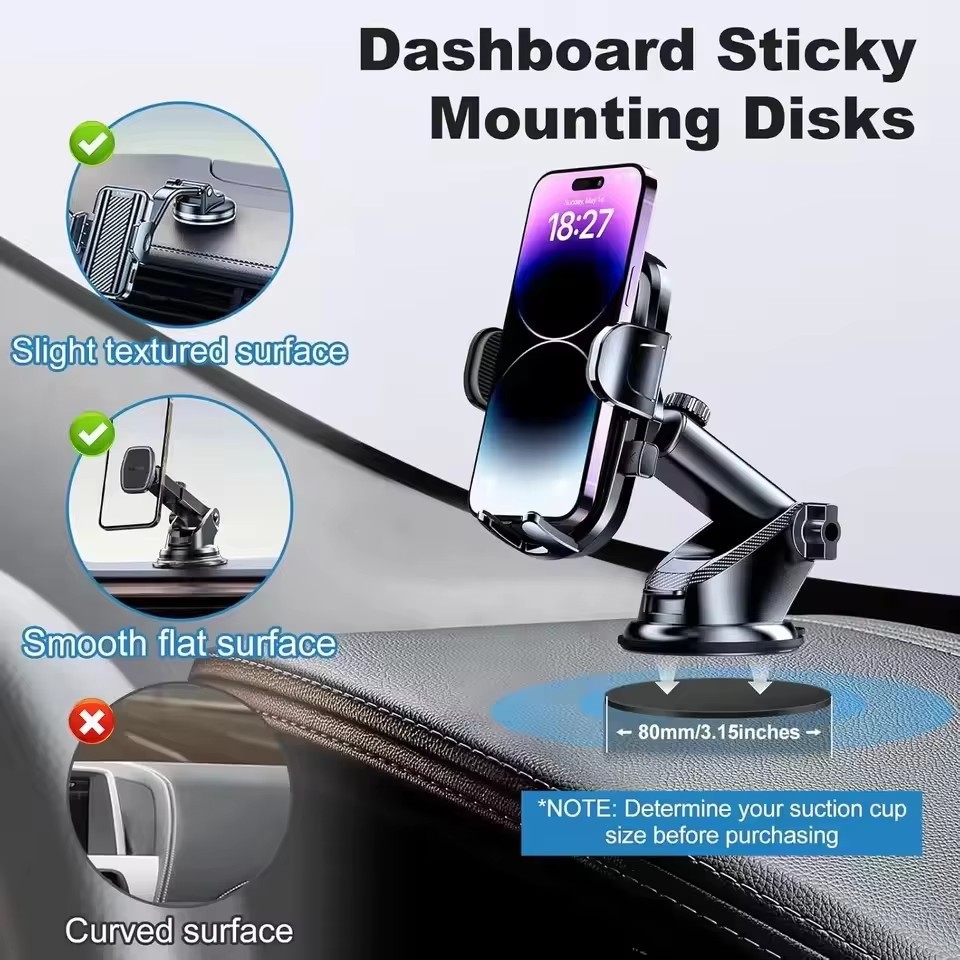 1/10 шт. Наклейки для автомоби – обзор и цена Car Phone Holder